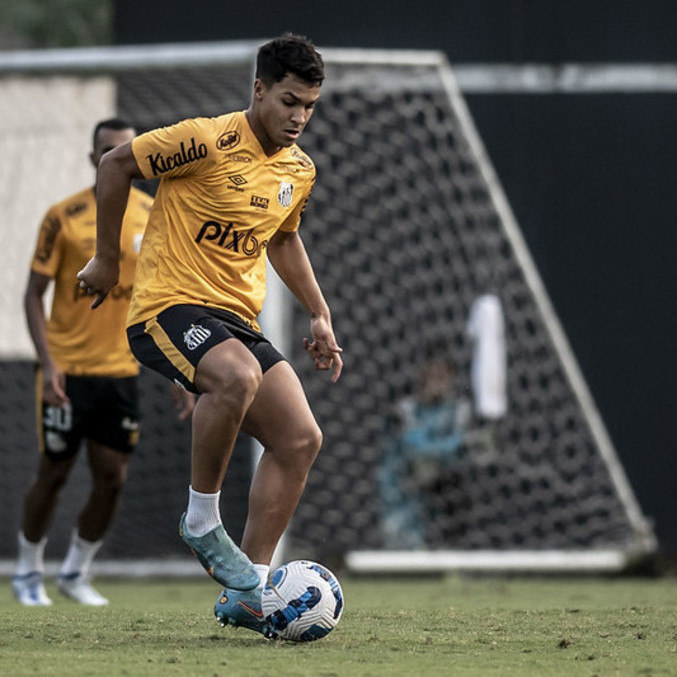 Marcos Leonardo é o artilheiro do Santos na temporada
