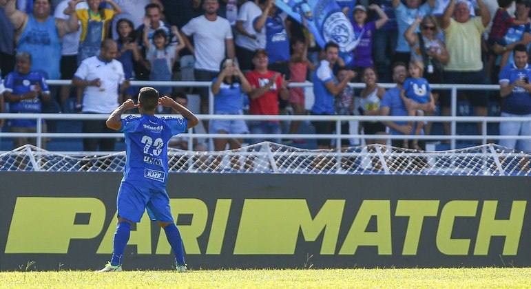 Marcos Nunes marcou o gol da vitória do São Bento contra a Inter de Limeira