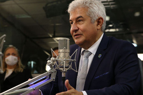 O ministro Marcos Pontes