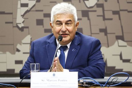 O ministro de Ciências e Tecnologia, Marcos Pontes