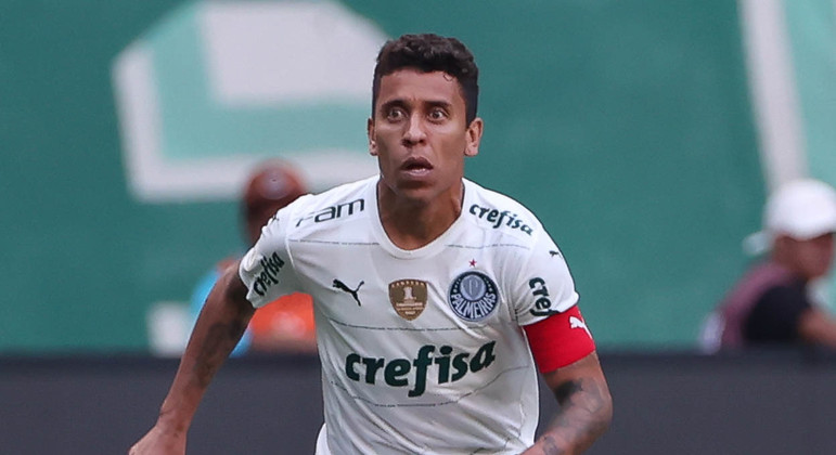 Marcos Rocha atuou os 90 minutos do empate entre Palmeiras e Atlético-MG no Allianz Parque