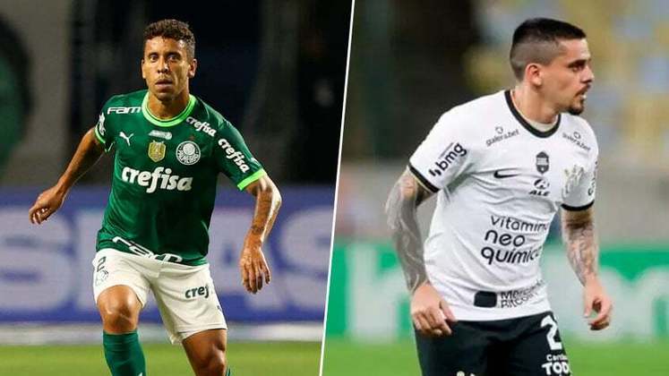 Marcos Rocha (Palmeiras) x Fagner (Corinthians)