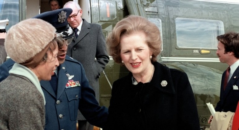 Margaret Thatcher: firme nas suas convicções conservadoras