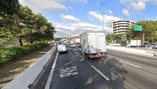 PM morre após acidente entre caminhão e moto na marginal Tietê