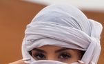 A influenciadora digital exibiu uma sequência de fotos no deserto. 'Momentos inesquecíveis. A energia desse lugar, a beleza, a cultura. Sabe quando você fica sem palavras? É como estou agora', escreveu a jovem no Instagram 