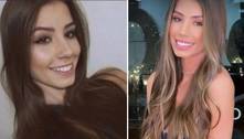 Maria Lina muda cabelo e mostra antes e depois de preenchimento labial: 'Fez total diferença'