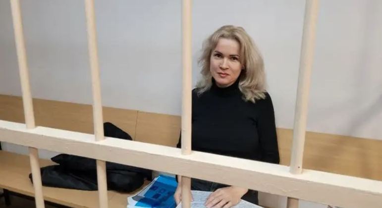 Maria Ponomarenko trabalha para a agência de notícias RusNews