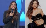 Na terça-feira (9), Mari escolheu blazer e top para apresentar o reality. A aposta no colar foi acertada e deixou o look ainda mais interessante. A morena tem adotado a combinação em diversos looks, como o visual da direita, em que substituiu o top por lingerie