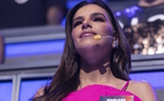 A apresentadora do reality A Grande Conquista, Mariana Rios, foi a convidada especial do episódio para integrar o painel de jurados. Também experiente na carreira musical, a artista vai dar dicas valiosas aos participantes