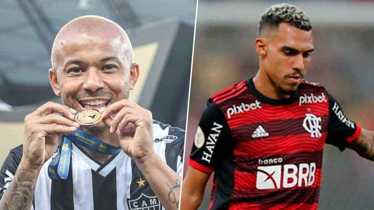 Mariano (Atlético-MG) x Matheusinho (Flamengo)