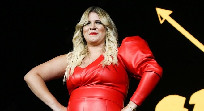 Marília levantou o público com os grandes sucessos da carreira 