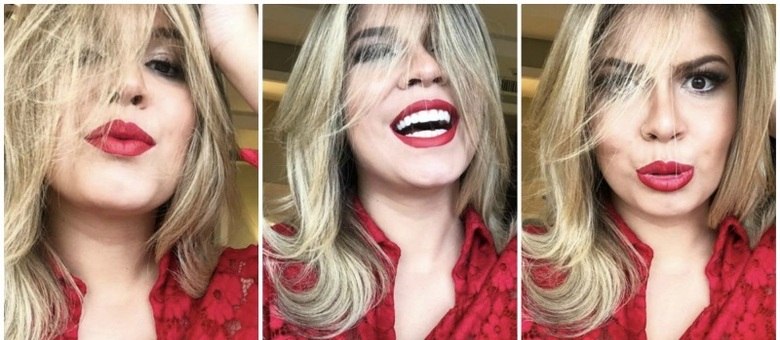 Marília Mendonça gosta de batom vermelho, como a maioria das brasileiras 