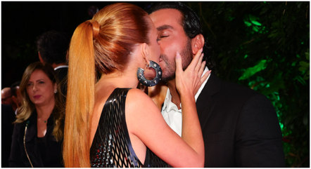 Marina Ruy Barbosa beija namorado milionário