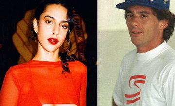 Cantora Marina Sena é filha do piloto Ayrton Senna? Falso (Montagem R7/Reprodução Instagram/Victor Takayama/Edu Garcia/Estadão Conteúdo)