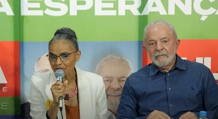 Marina anunciou apoio a Lula já no primeiro turno de 2022