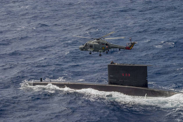 Submarino Tapajó (S-33), da Classe Tupi