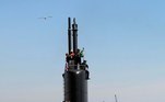 Submarino Tapajó (S-33), da Classe Tupi