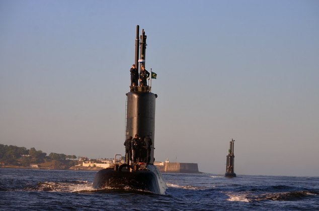 Submarino Tapajó (S-33), da Classe Tupi