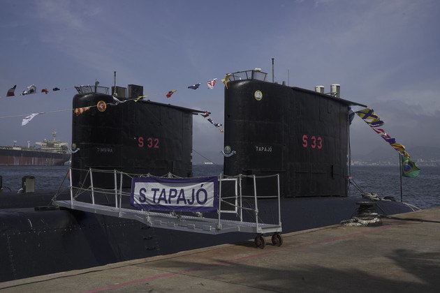 Submarino Tapajó (S-33), da Classe Tupi