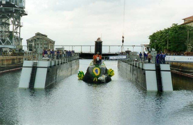 Submarino Tapajó (S-33), da Classe Tupi