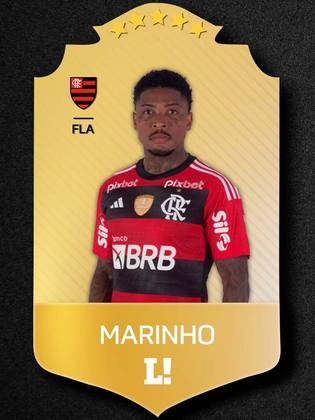 MARINHO - 5,5 - Tentou tornar o Flamengo ainda mais ofensivo e levou perigo pelos lados. Exigiu Lucas Perri em conclusão difícil.