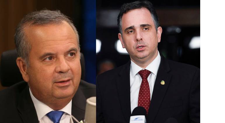 Marinho e Pacheco: briga dura pela presidência do Senado