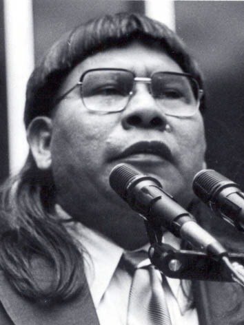  Mario Juruna, indígena da etnia xavante que foi deputado federal