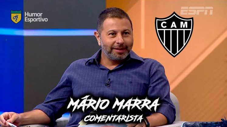 Mário Marra é torcedor do Atlético-MG