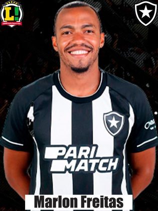 MARLON FREITAS - 4,5 - Partida ruim do meio-campo do Botafogo. Abaixo tecnicamente, também foi lento em coberturas e, no fim da partida, foi substituído por cansaço. 
