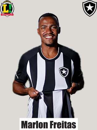 Marlon Freitas - 5,5 - O volante não foi bem. Um dos pontos fracos no meio do Botafogo. Errou tudo que tentou.