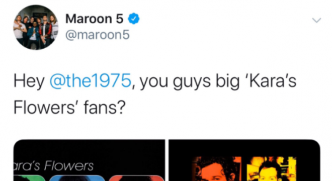 Vocalista do The 1975 ironiza o Maroon 5 por acusação de plágio