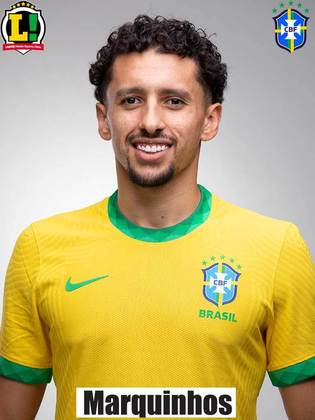 Marquinhos - 7,0 - Sempre bastante seguro na defesa, marcação impecável e participação ofensiva tinindo. Foi dele, de cabeça, o gol que abriu o placar da vitória do Brasil.
