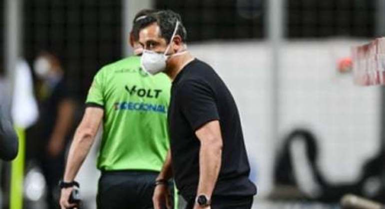 Marquinhos Santos falou que a derrota pode trazer liões para o América-MG na busca pela classificação