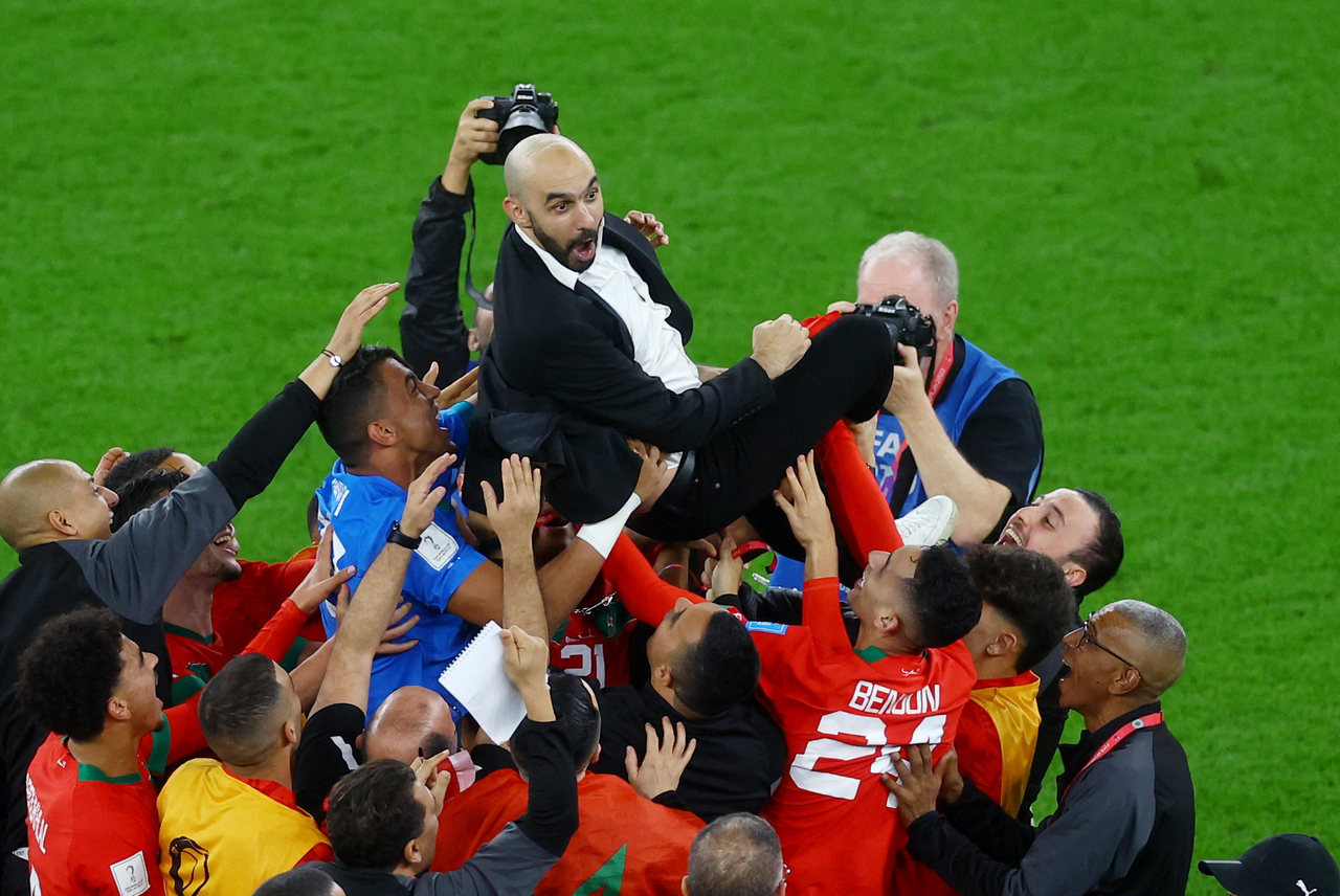 T&eacute;cnico compara sele&ccedil;&atilde;o marroquina a Rocky Balboa: 'Pelo nosso esp&iacute;rito' -  Futebol - R7 Copa do Mundo