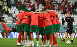 Já Marrocos avançou em primeiro no Grupo F, eliminando Bélgica e a frente da Croácia