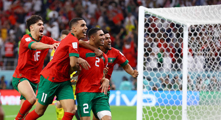 Marrocos faz história e está classificado pela primeira vez para as quartas de final da Copa