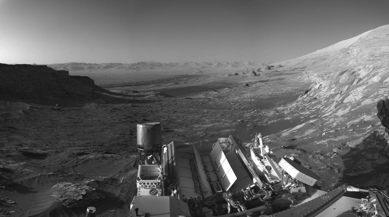Foto de Marte tirada às 16h10