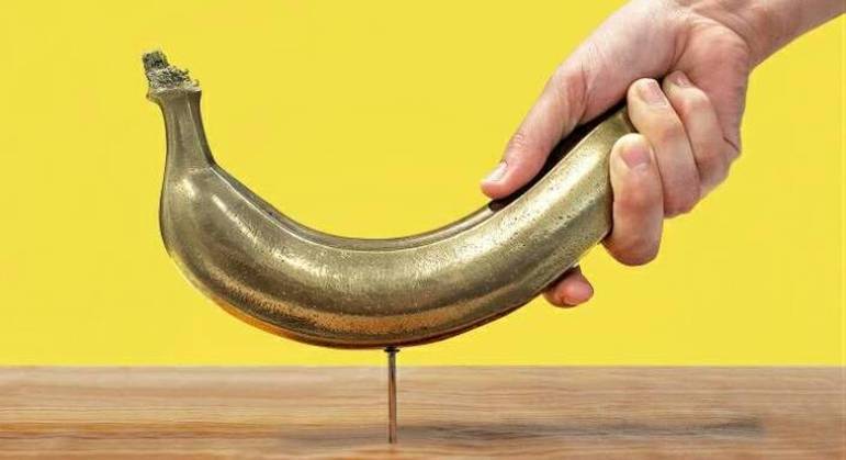 Martelo banana ganhou fama por conta de seu formato
