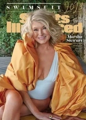 Martha posou para capa de revista aos 81 anos
