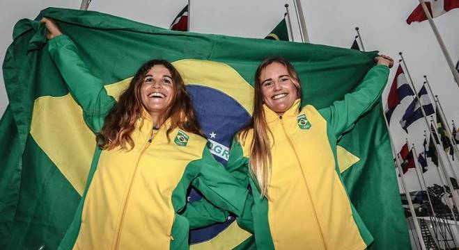 Pela primeira vez, Brasil terá mulheres como porta-bandeiras do Pan