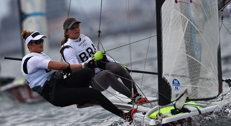 Martine Grael e Kahena Kunze escreveram nome mais uma vez na história do esporte