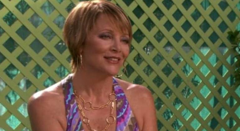 Mary Mara em uma cena de 'Dexter'