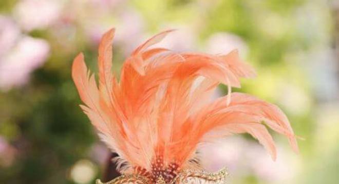 Máscara para festa de baile 