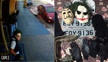 Motorista suspeito de ajudar no roubo de supermercado usando máscara do Coringa é preso em SP