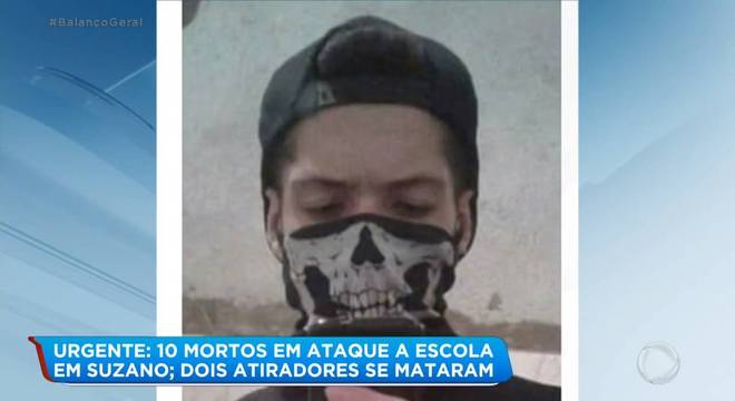 Na foto, o atirador que cometeu suicídio Guilherme Taucci Monteiro, de 17 anos