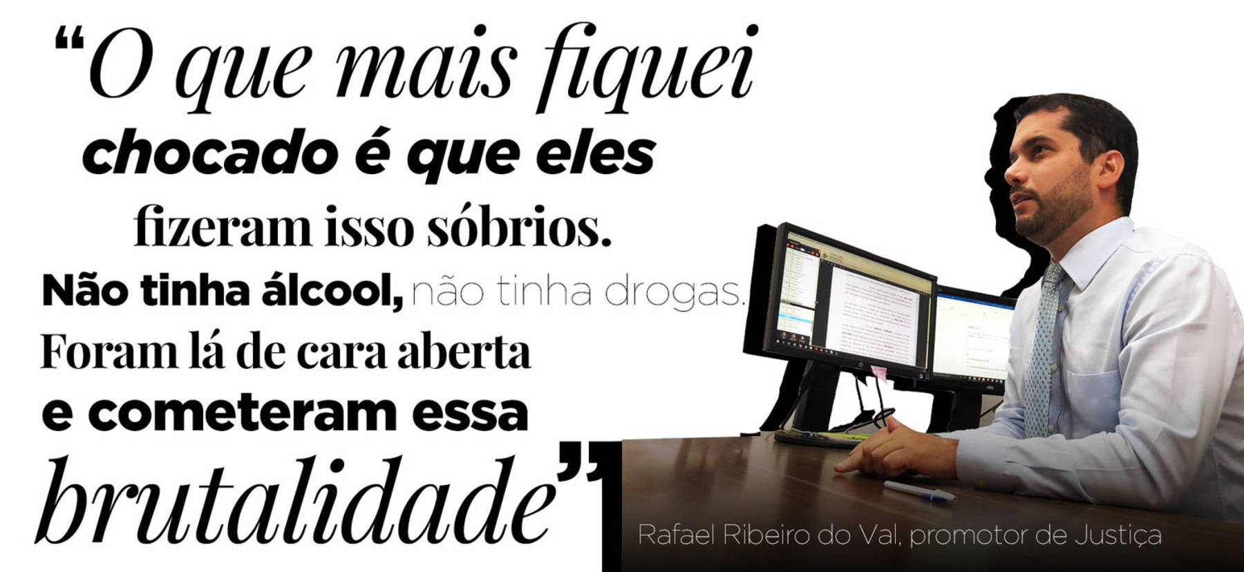 Rafael Ribeiro do Val, promotor de Justiça que acompanhou o caso do massacre de Suzano (Arte/ R7)
