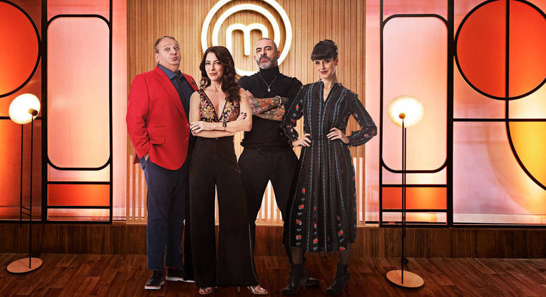 Equipe do “MasterChef”: Erick Jacquin, Ana Paula Padrão, Henrique Fogaça e Helena Rizzo