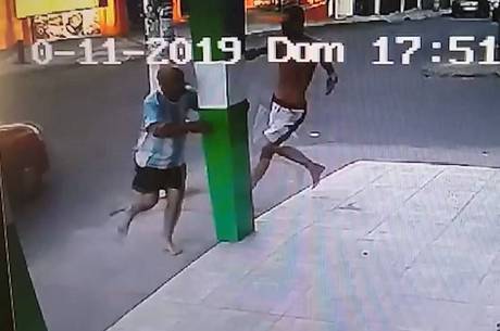 Circuito de segurança registrou o crime