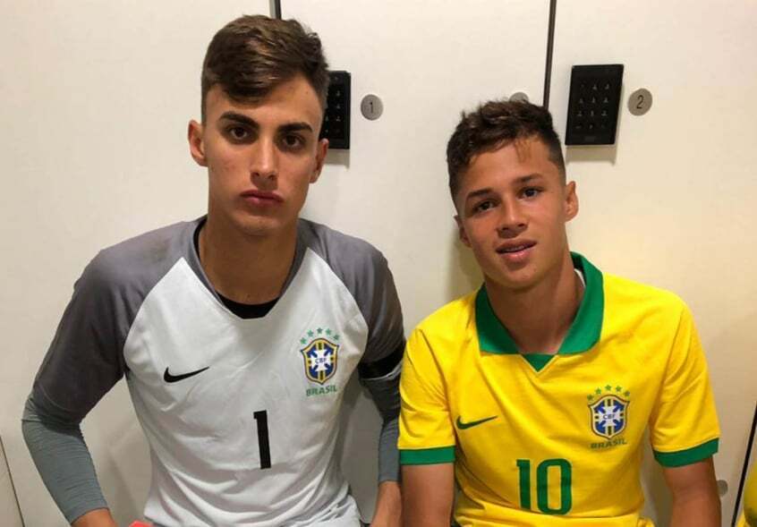 Matheus Araújo. Camisa 10 na Seleção Brasileira sub-17. Talento do garoto é reconhecido há anos