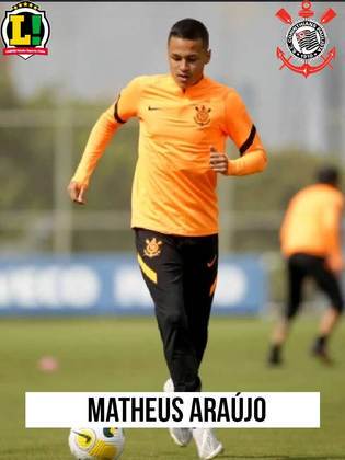 Matheus Araújo - 6,0 - O jogador fez sua função durante sua estada em campo. 